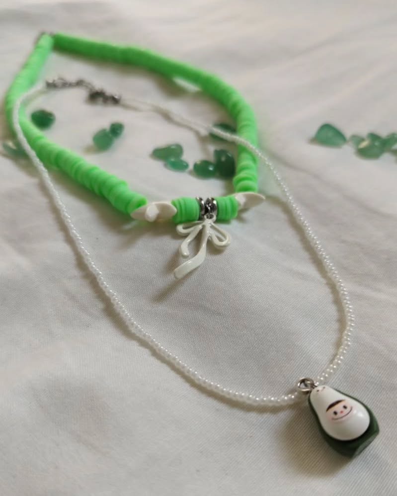 گردنبند فیمو پاپیون