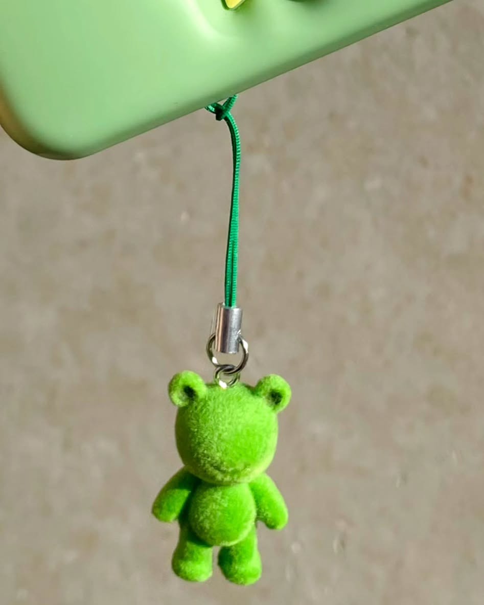 آویز گوشی طرح خرس و خرگوش