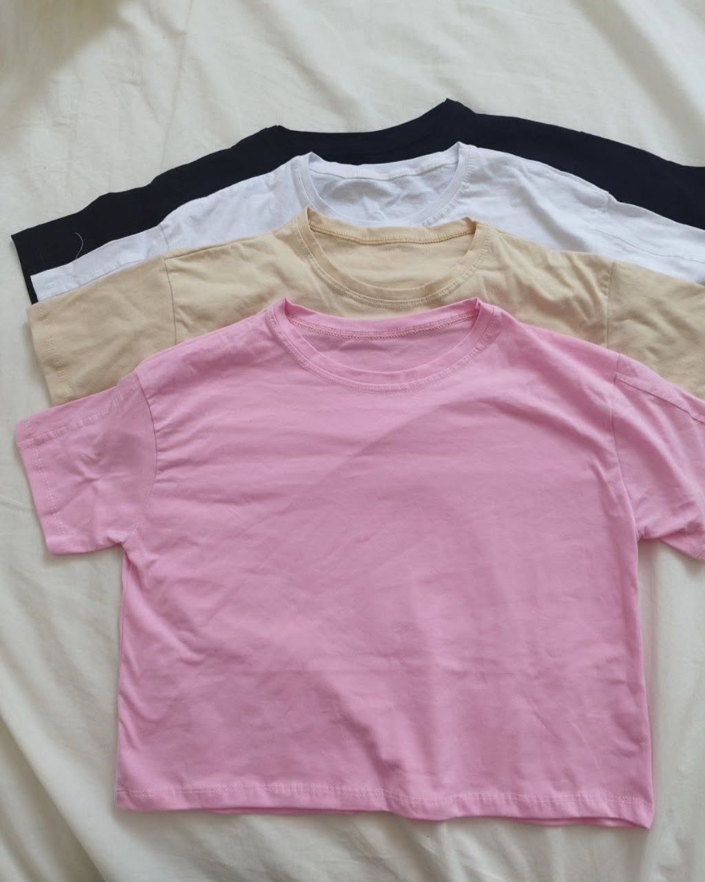 کراپ تیشرت مدل ساده