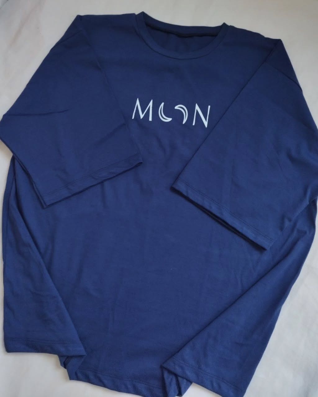 تیشرت باکسی آبی نفتی