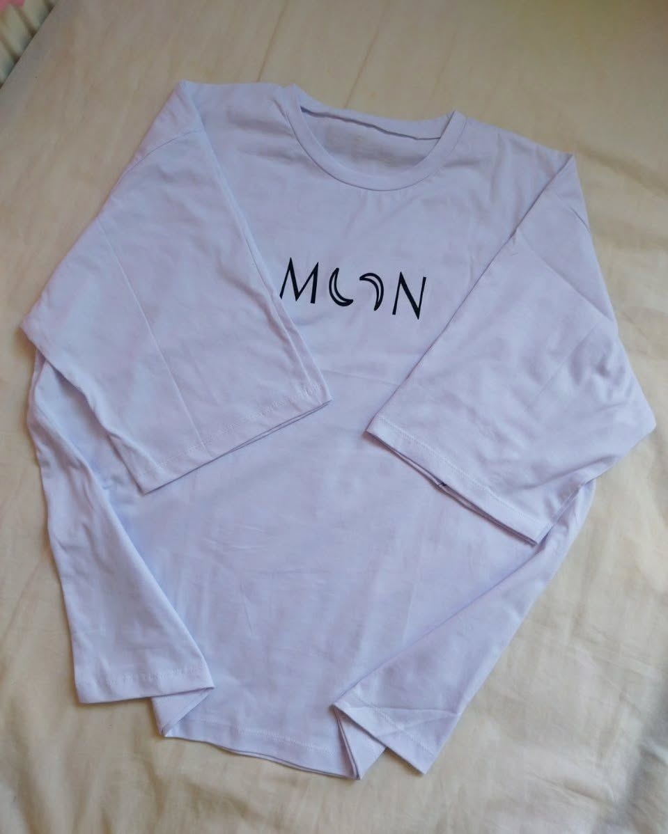 تیشرت باکسی سفید